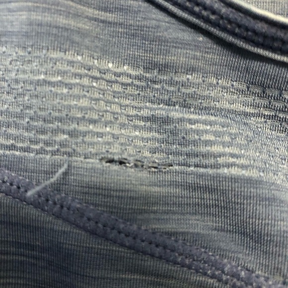 Athleta Blue Long Sleeve Running Shirt - Picture 8 of 10